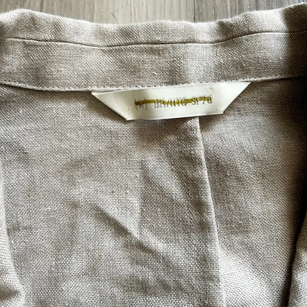 Banana Republic Heritage Collection Ivory Linen Expedition Blazer Men’s Sz 44R